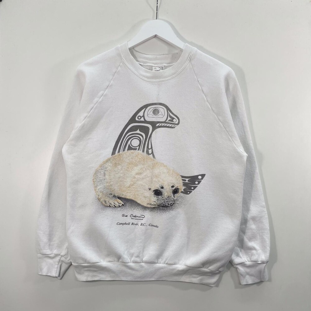 No Brand Men's White Sweatshirt